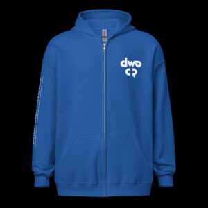 Unisex heavy blend zip hoodie